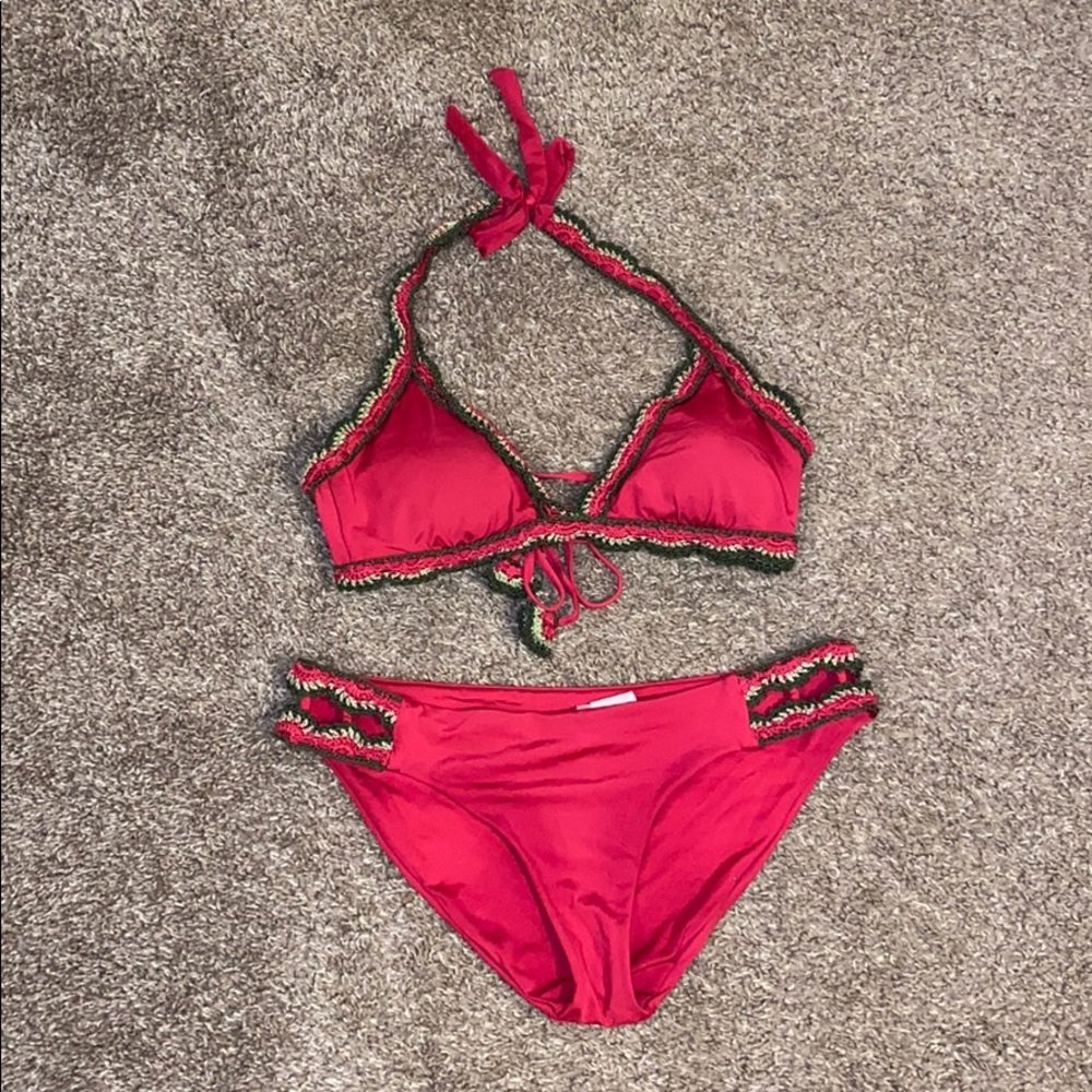 Becca by Rebecca Virtue Medina Crochet Bikini